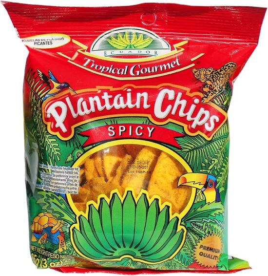 Plantain čipsi pikanti